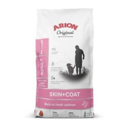 ARION ORIGINAL SKIN & COAT ADULT MEDIUM SALMON & RICE 2KG